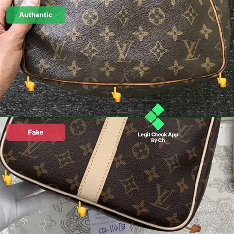 how to tell if its a fake lv bag|check if louis vuitton is real.